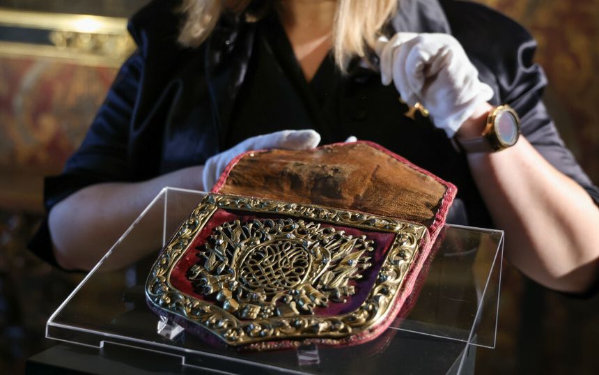 Taszka od siodła króla Michała Korybuta Wiśniowieckiego 