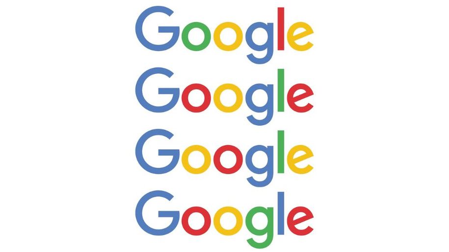 Różne kolory logo Google