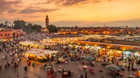 Rynek Jamaa el Fna w Marrakeszu