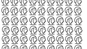 Która twarz jest inna? Zagadka IQ