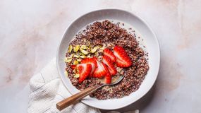 Kisiel truskawkowy z siemienia lnianego