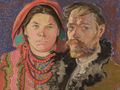 "Autoportret z żoną" 1904