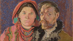 "Autoportret z żoną" 1904