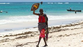 Masaj na plaży Diani w Kenii