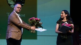 Tomasz Pindel i Fernanda Melchor