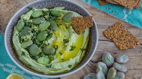 Przepis na hummus z bobu