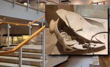 Hecht Museum, zniszczony dzban w muzeum