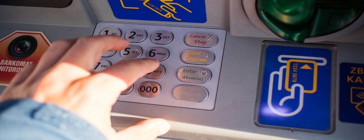 Pin do karty, bankomat