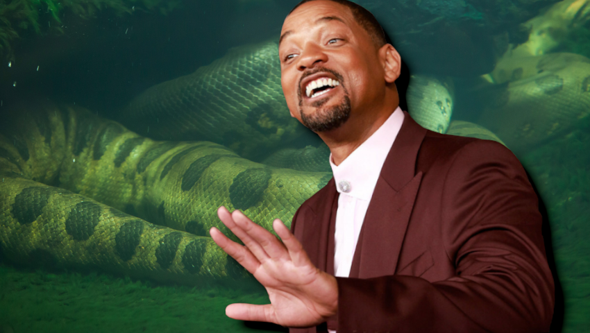 Will i Smith i wielki wąż. Nowy gatunek anakondy