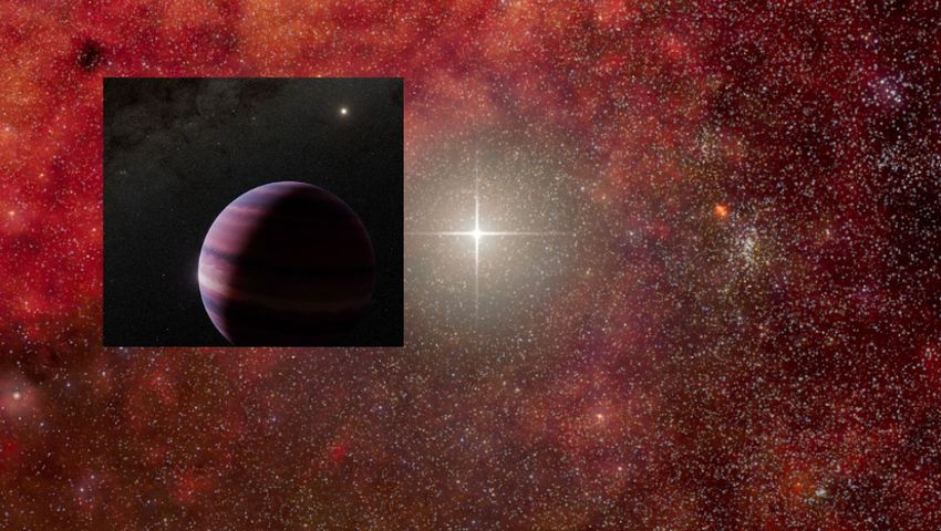 Odkrycie w kosmosie, gazowa planeta