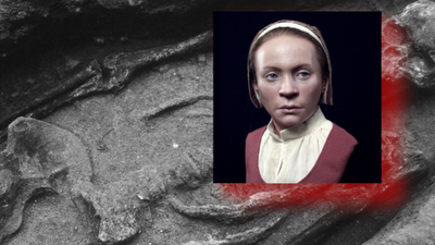 Historia Polski, odkrycie, szkielet wampira