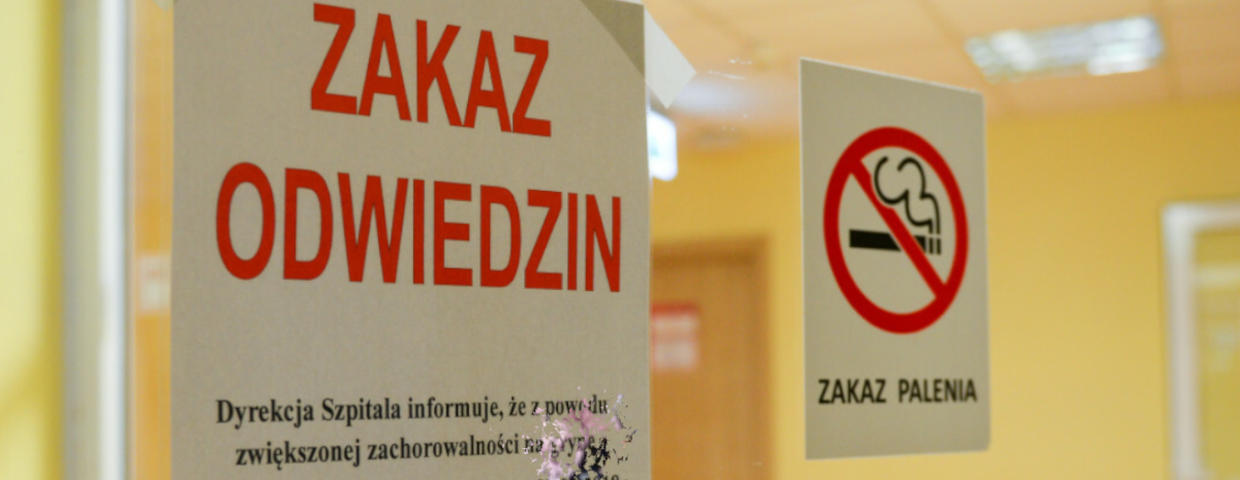 Grypa w Polsce, dane, szpitale, restrykcje
