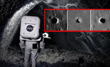 Jaskinie na Księżycu przyszłością misji kosmicznych