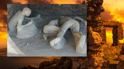 Pompeje, wybuch Wezuwiusza, historia