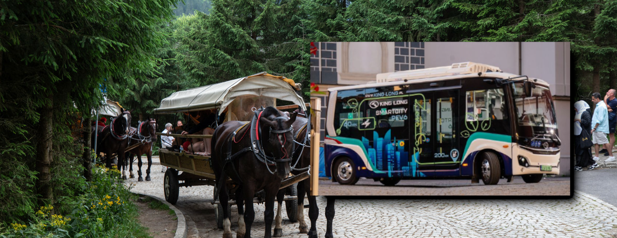 Morskie Oko, testy busa elektrycznego