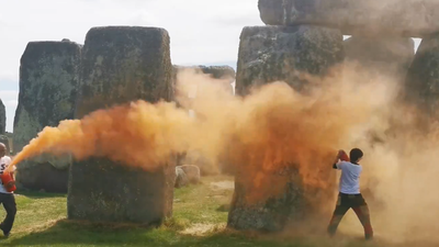 Stonehenge zniszczone