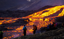 Islandia, wybuch wulkanu Grindavik