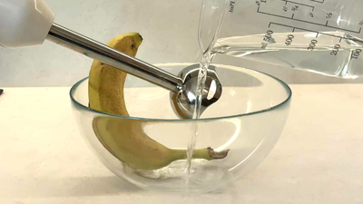 Skórka od banana z octem
