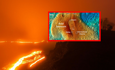 Wybuch wulkanu Axial Seamount w 2025 roku