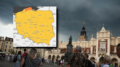 Pogoda w Polsce, silny wiatr