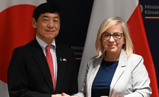 Spotkanie Pauliny Hennig-Kloski z ambasadorem Japonii