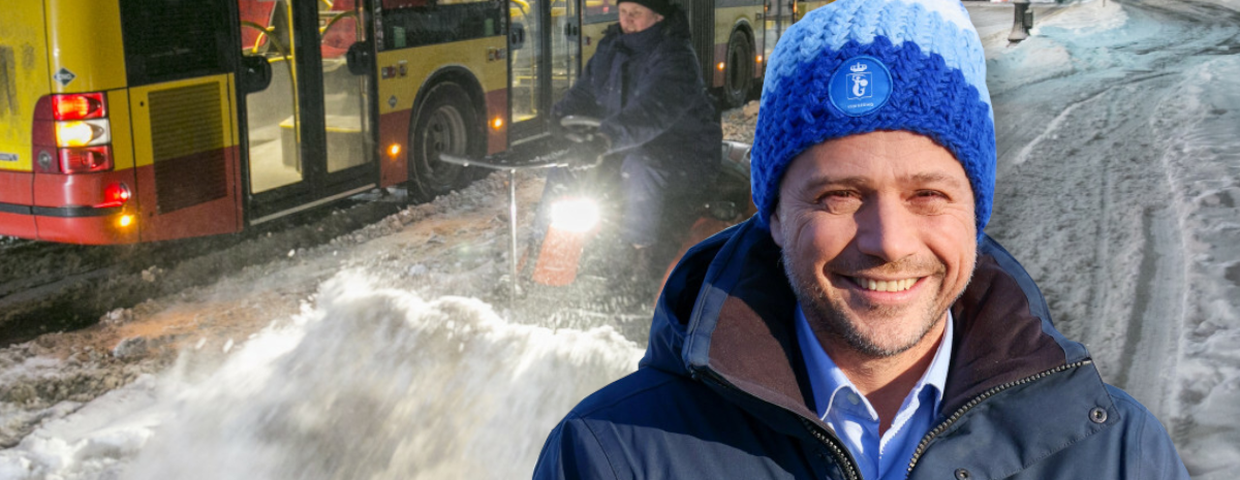 Warszawa - zima i koszty odśnieżania