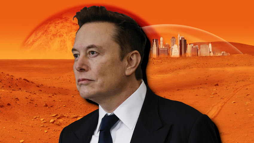 Elon Musk zapowiada miasto na Marsie. Padła data