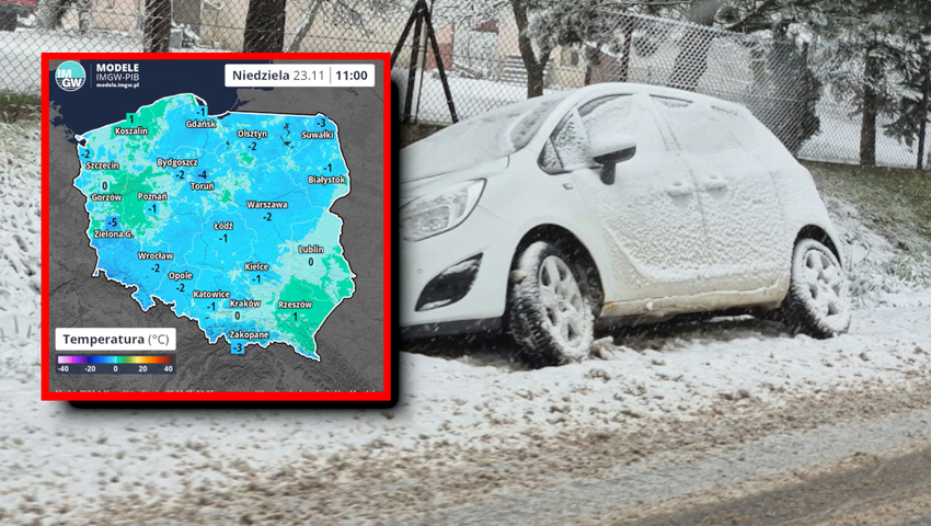 Zima w Polsce, śnieg, alerty IMGW