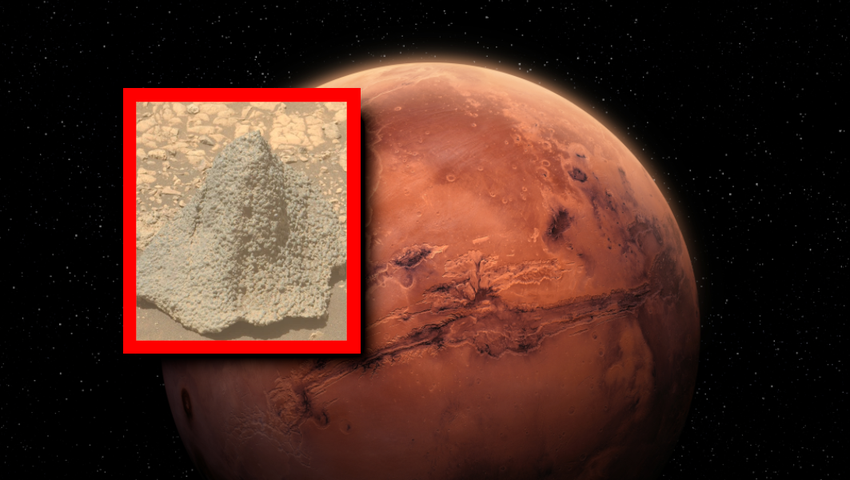NASA i zdjęcie obiektu na Marsie