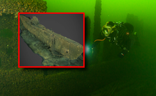 Nurkowanie i odkrycie, wrak w Bałtyku