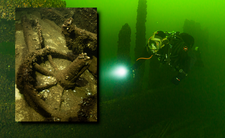 Wrak statku i skarb w Bałtyku