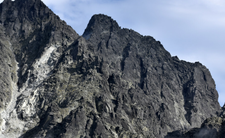 Gerlach - najwyższy szczyt Tatr. Góra z krzyżem