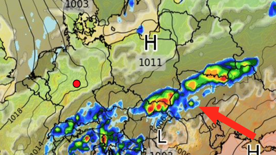 Ulewny front w Polsce