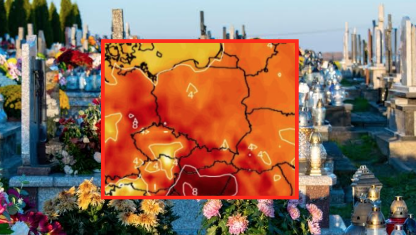 Pogoda we Wszystkich Świętych