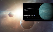 Odkryli światło w kosmosie. Życie na planecie TRAPPIST-1 b?