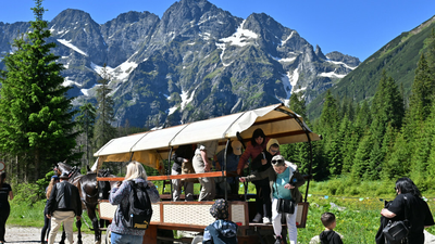 Morskie Oko, droga zamknięta