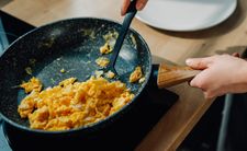 Jajecznica z boczkiem