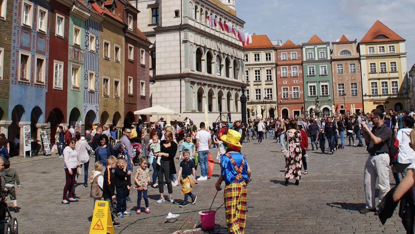 Poznań, rynek w Poznaniu