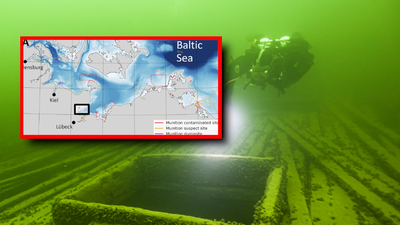 Badania Bałtyku, wraki i bomby