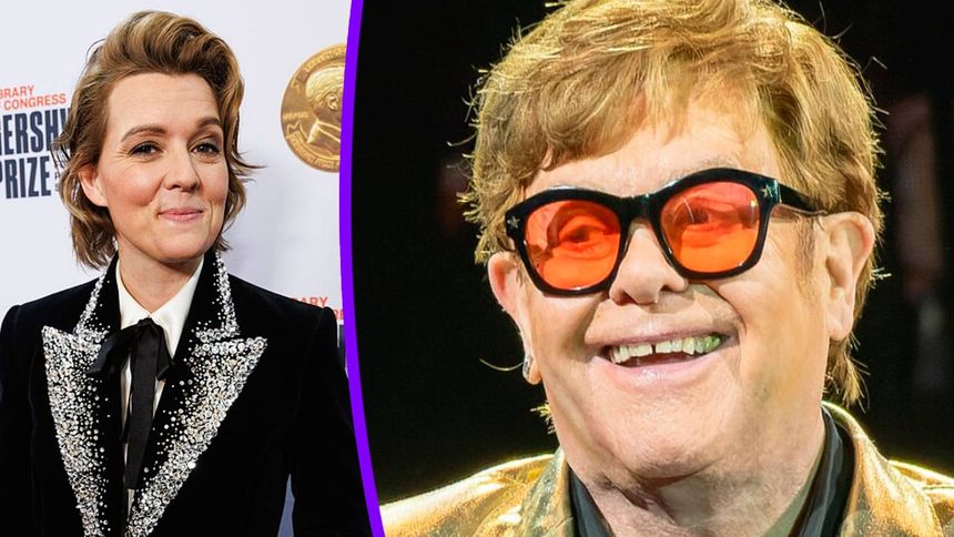 Elton John z pomocą Brandi Carlile powrócił na tron. Nie obyło się bez łez