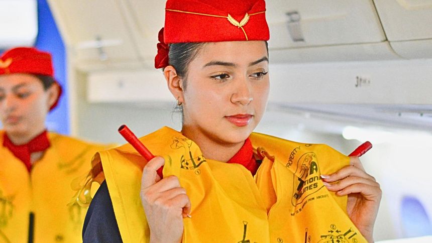 Nie rób tego podczas ewakuacji samolotu