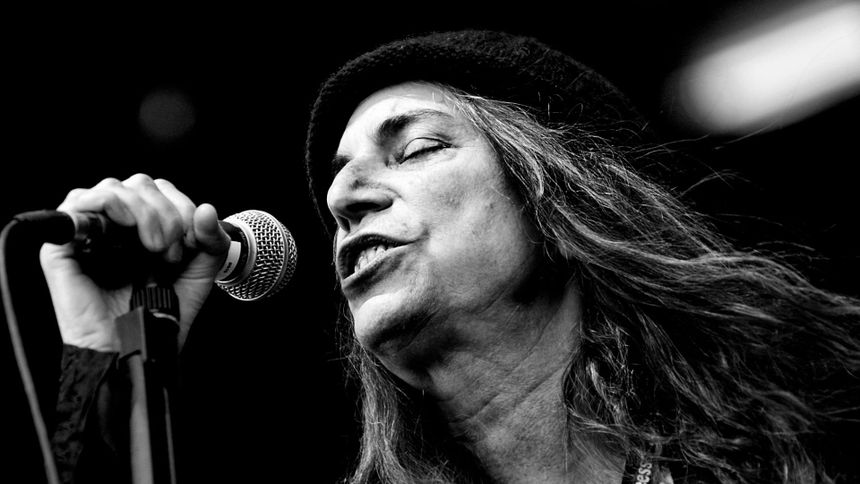 Patti Smith podczas koncertu