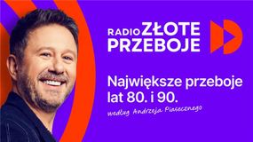 Największe przeboje lat 80. i 90. według Andrzeja Piasecznego w Radiu Złote Przeboje