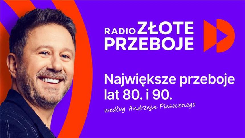 Największe przeboje lat 80. i 90. według Andrzeja Piasecznego w Radiu Złote Przeboje