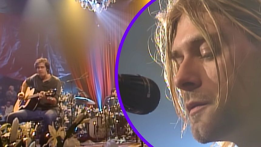 Nirvana gra "Polly" podczas MTV Unplugged