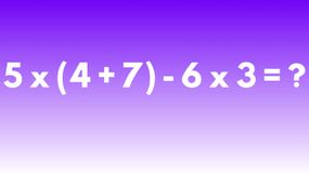 Test IQ. Podaj wynik równania