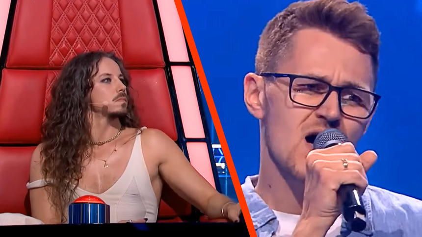 Zaśpiewał hit w "The Voice"