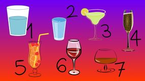 Psychotest noworoczny. Wybierz kieliszek, a powiemy ci, kim jesteś