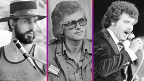 Quiz PRL - muzycy. Od lewej: Niemen, Wodecki, Krawczyk