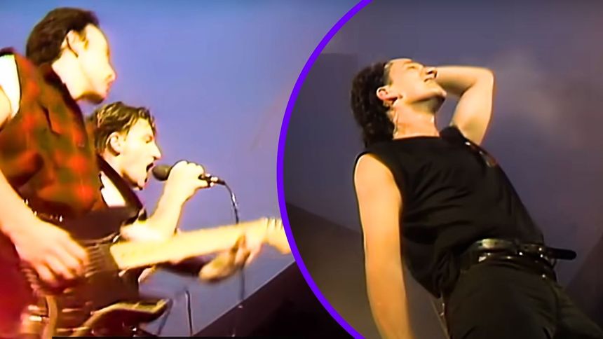 Zespół U2 podczas wykonywania "Sunday Bloody Sunday"